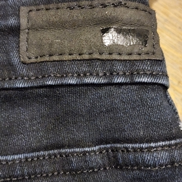 Levi's Black Legging Jeans Size 16M Length 32 - Picture 5 of 8